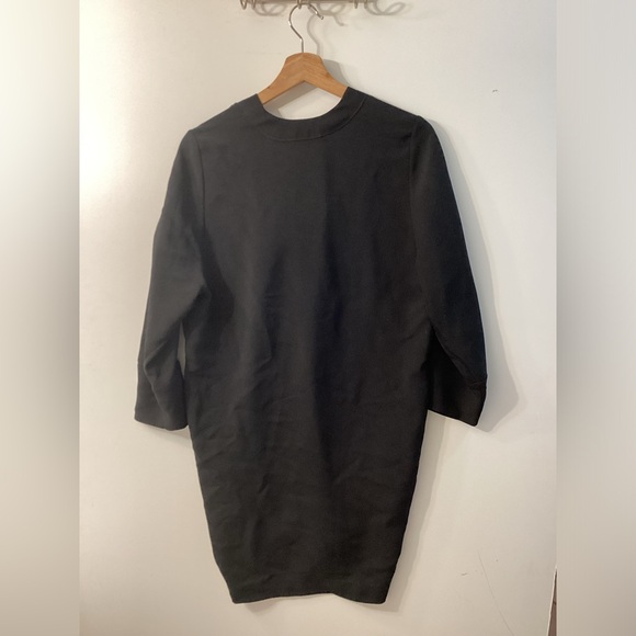 IRO Alessi Black Crepe Lace-Up Detail Mini Dress - Picture 11 of 13